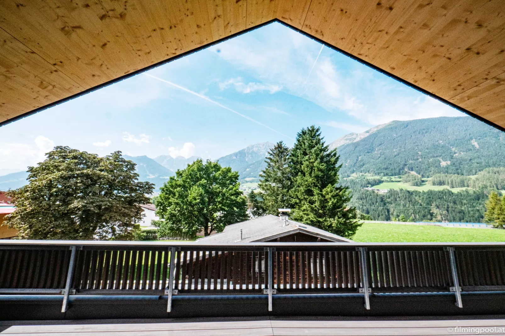 Penthouse in Mieders - View in summer