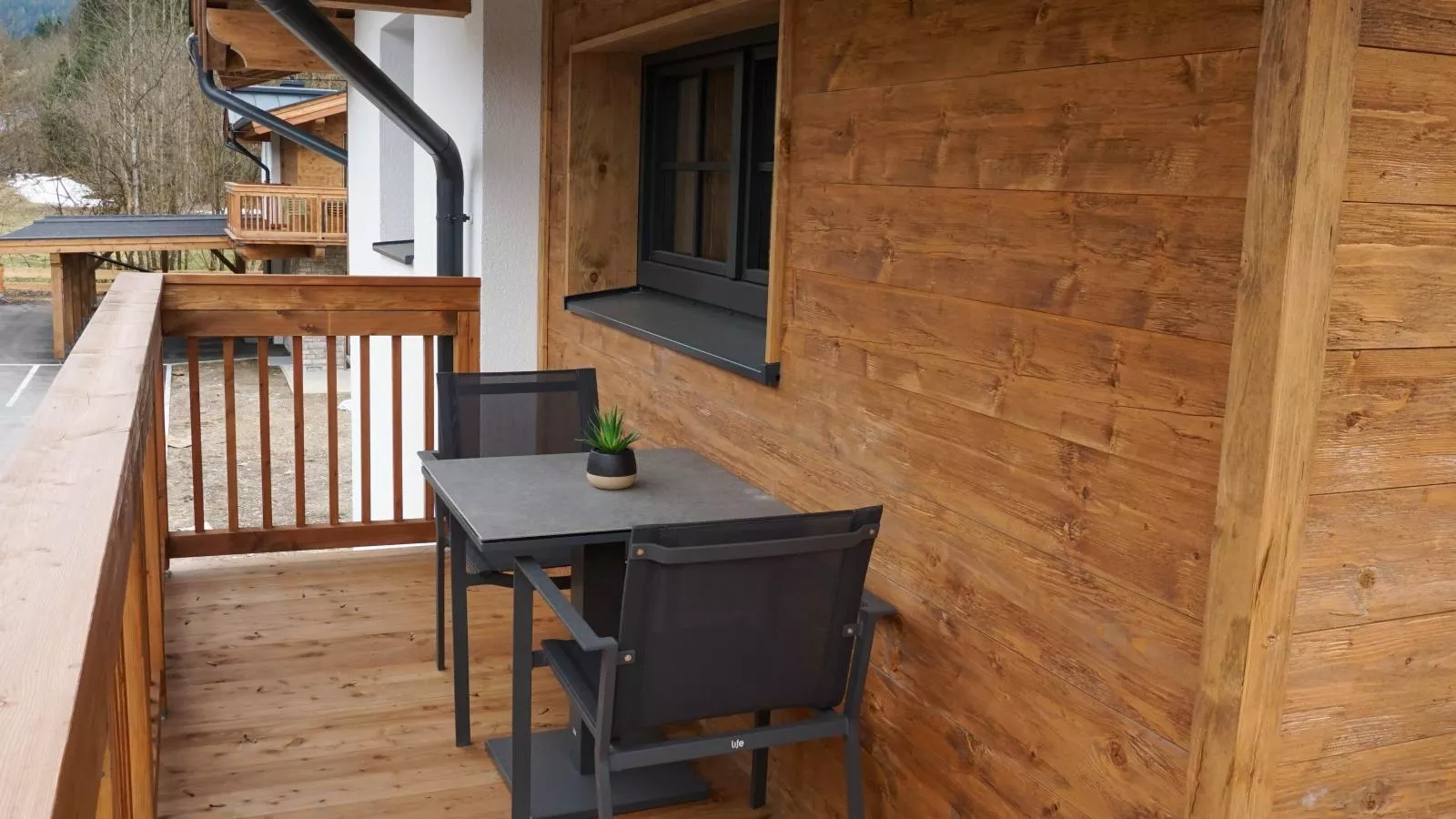Tauernlodge Eben D1 - Terrace balcony