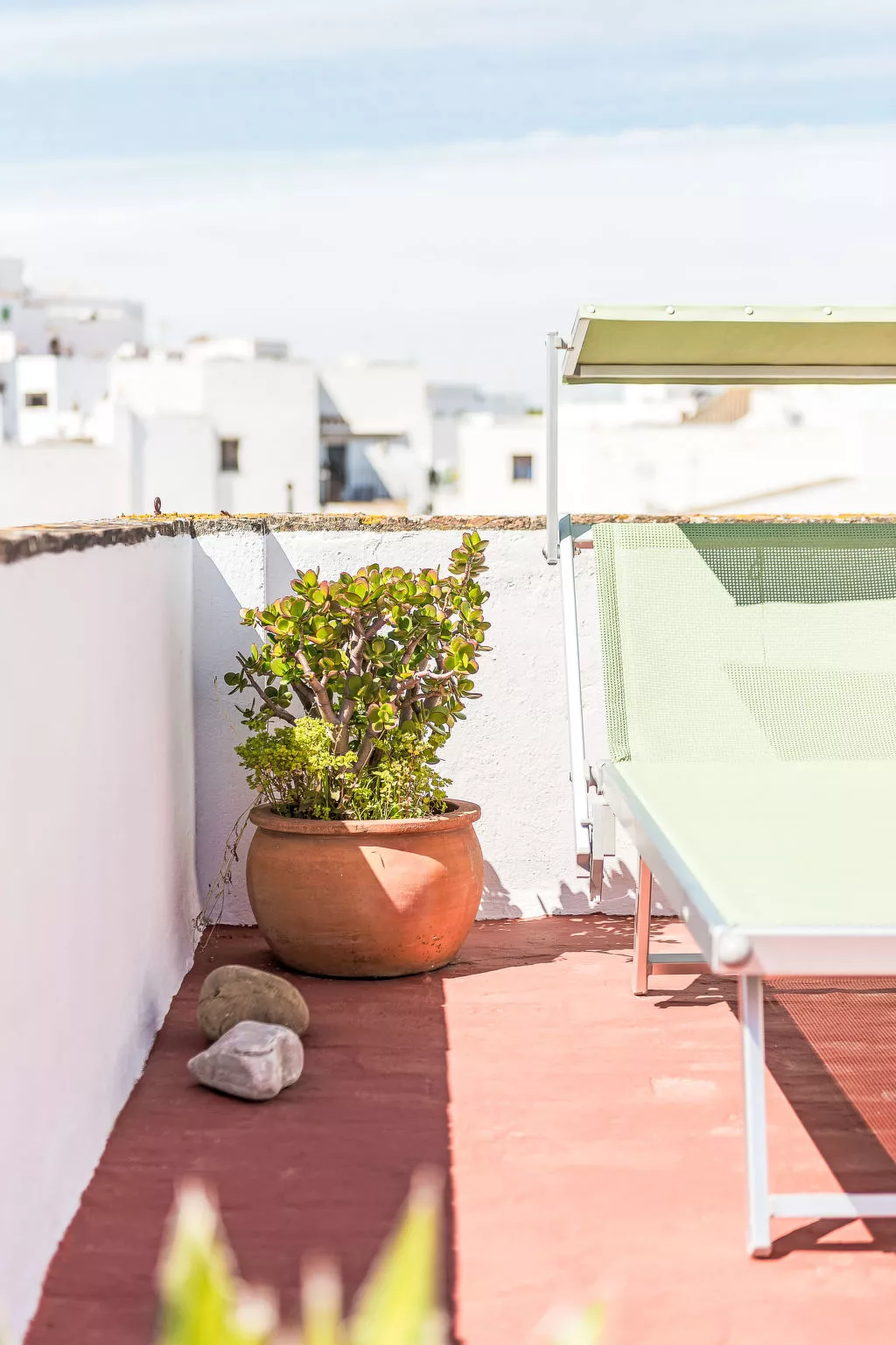 Wohnung mit großer Dachterrasse in Vejer - Dehors