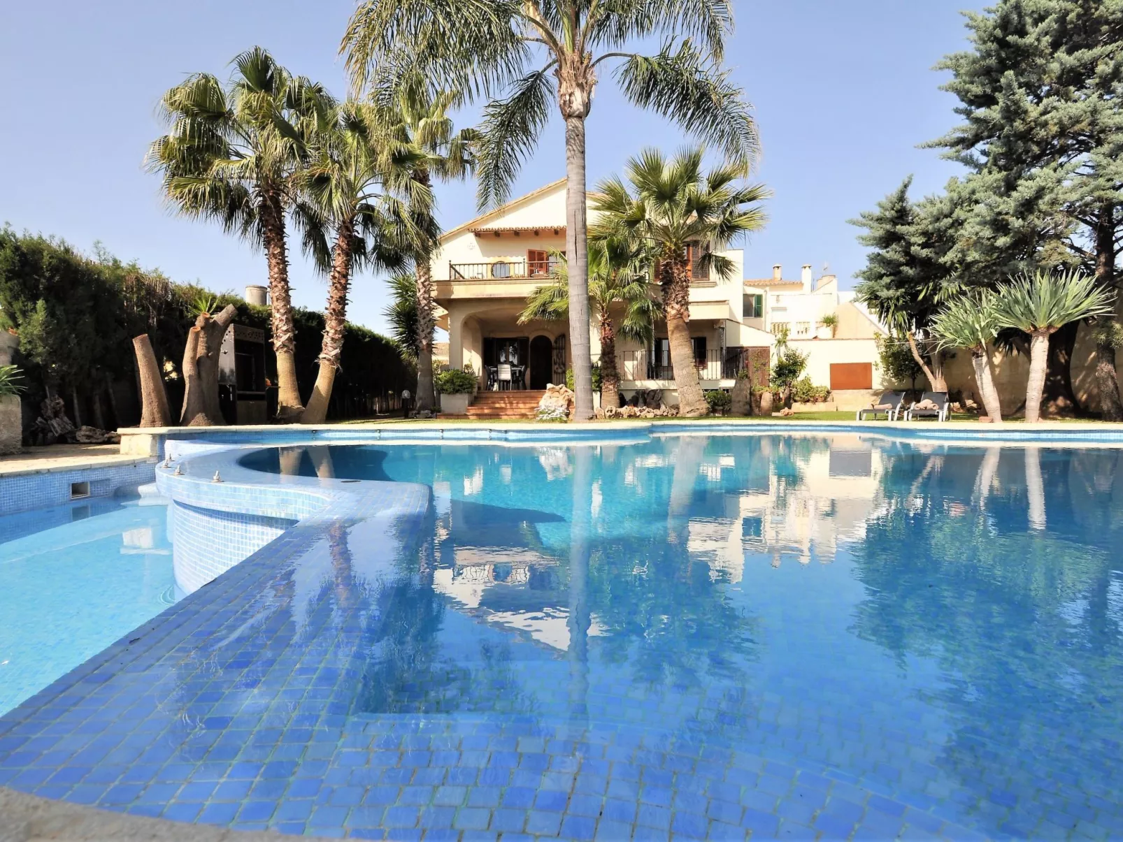Finca CAN GUAL en Inca para 8 personas con piscina privada y vistas despejadas- - Dehors