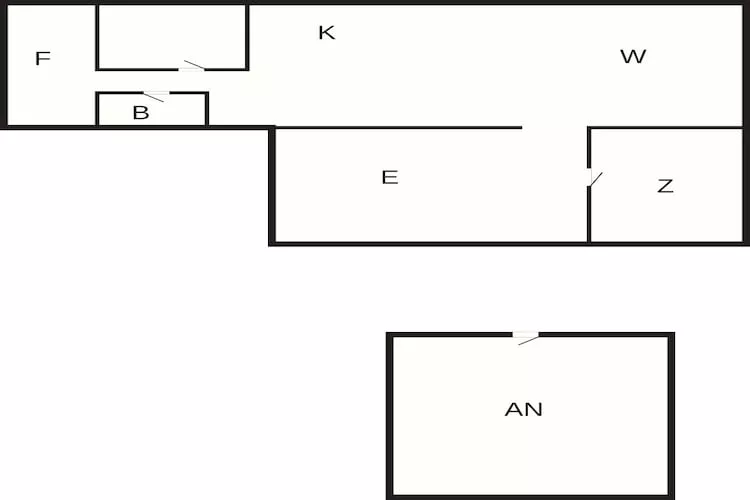 Retraite en bord de mer avec annexe privée - Plan