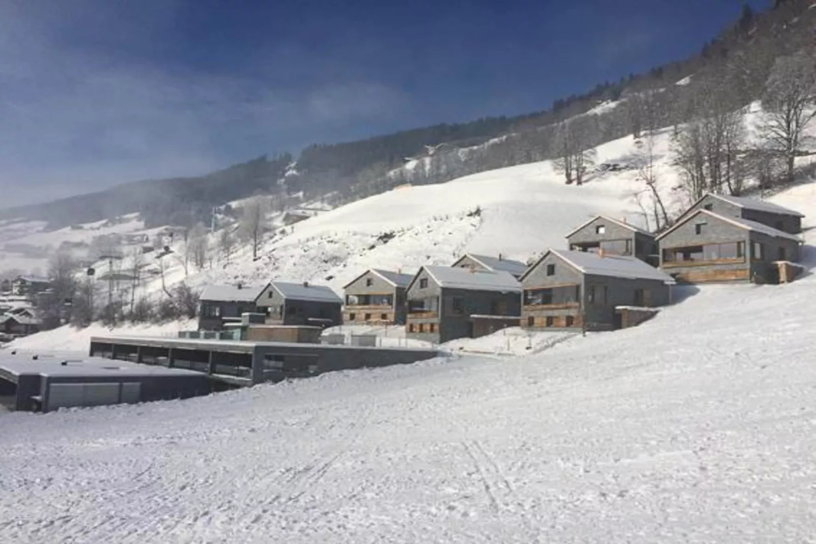 Smaragdresort Chalet Bergblick - Gebiet Winter 1 km