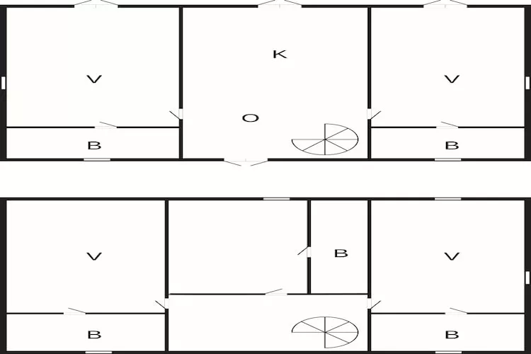 4 etoiles maison de vacances a Faaborg - Plan
