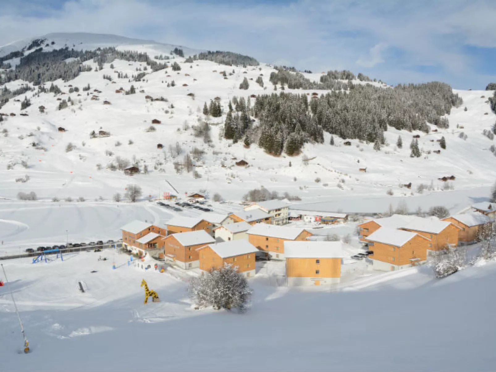 Pradas Resort Brigels, (Breil/Brigels). - Draußen