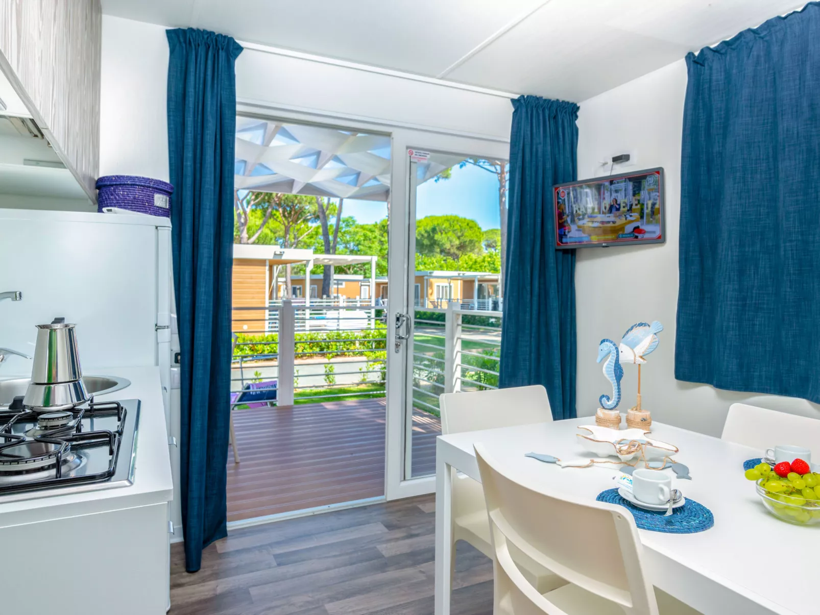 Bungalow Charme-Drinnen