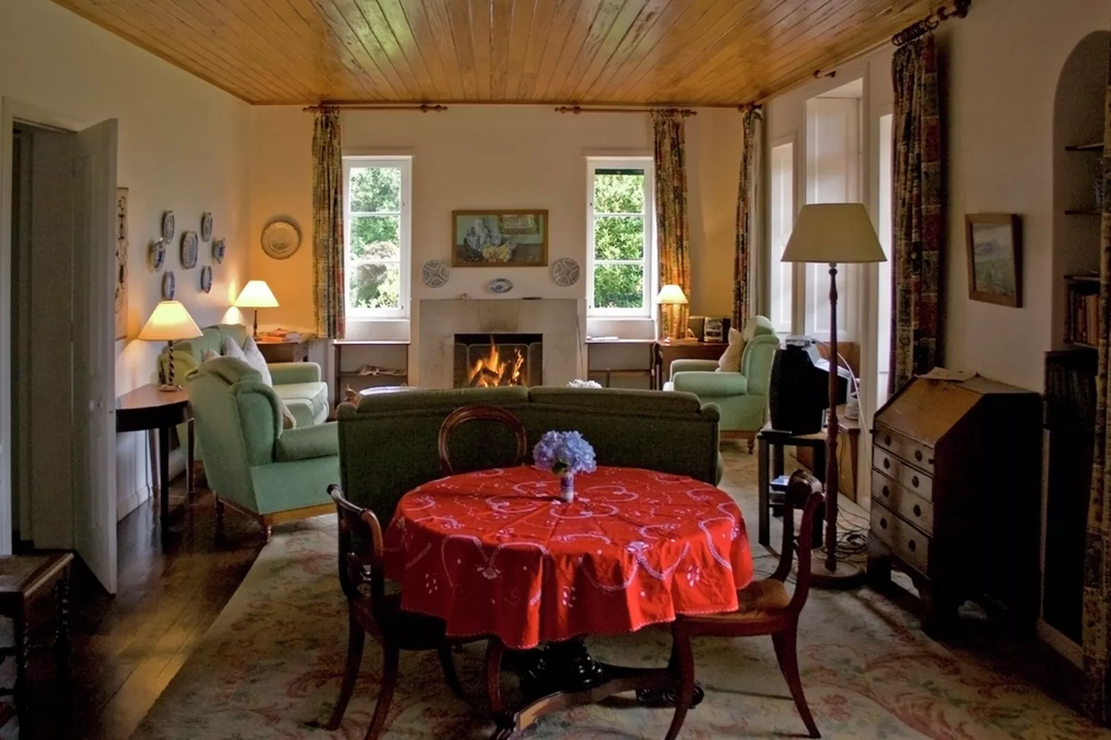 Quinta das Colmeias House-Living room