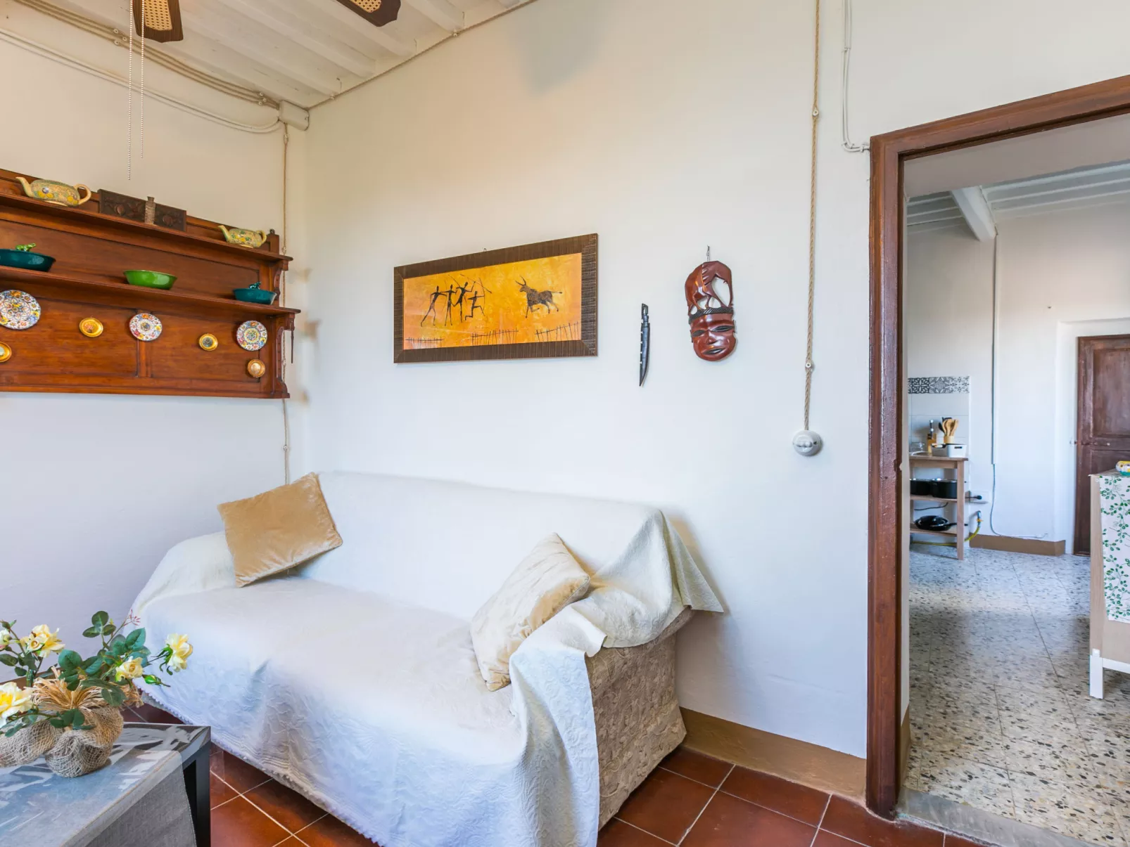 Francesco's pretty house-Inside