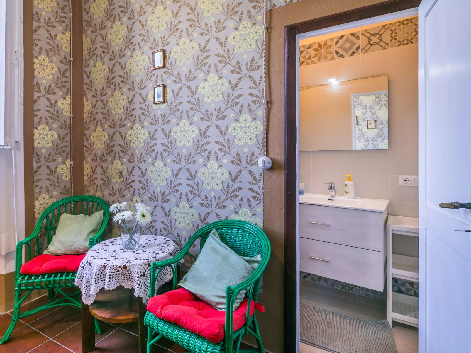 Francesco's pretty house-Inside