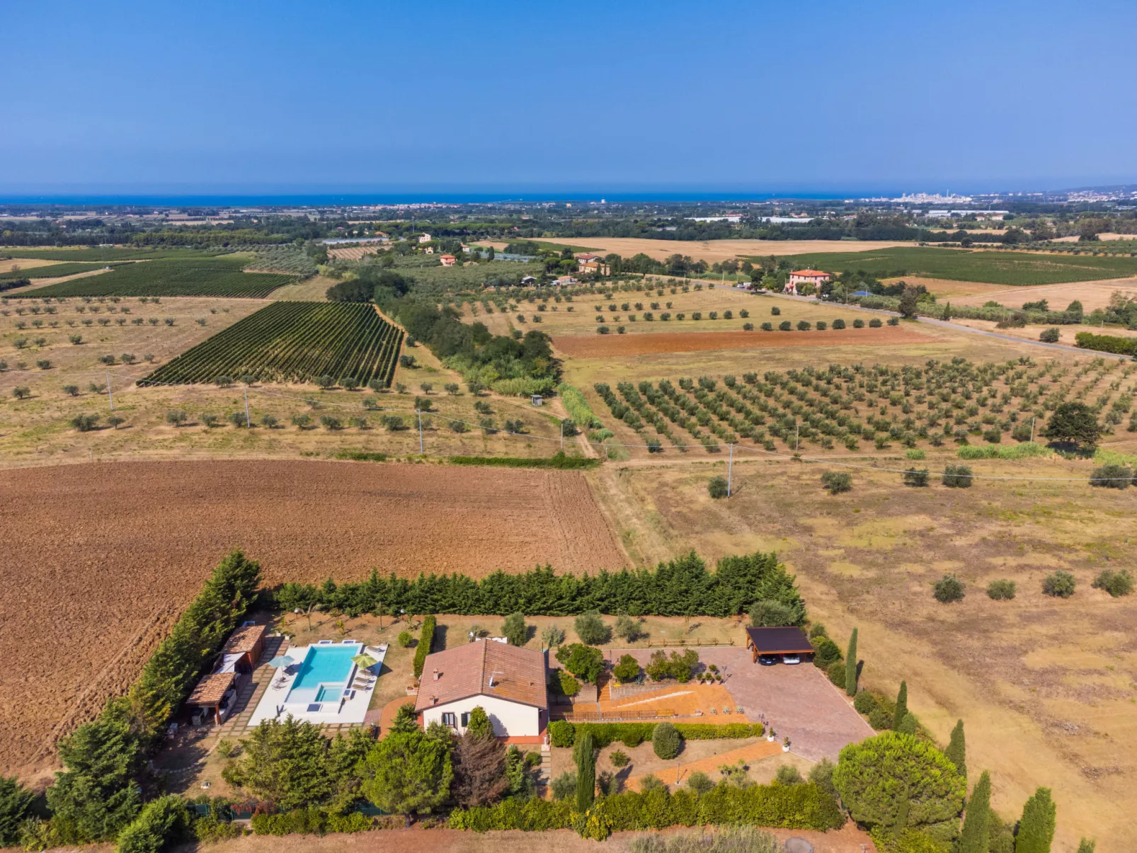 Villa della Duna-Outside