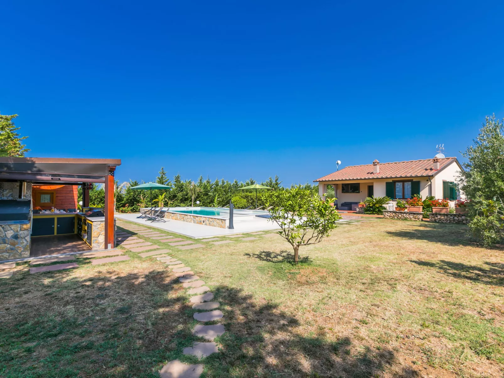 Villa della Duna-Outside
