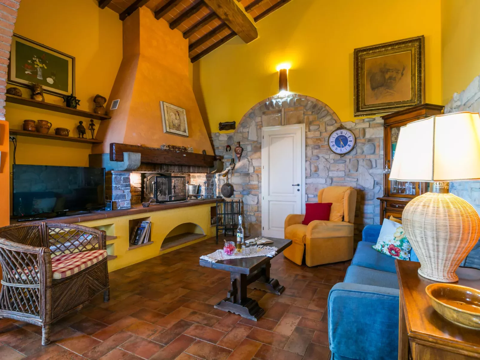 Casale il Poggio-Dedans