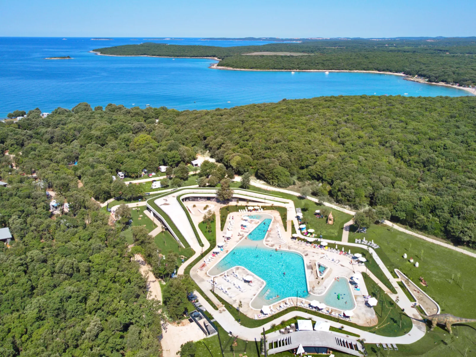 Luxury Bay Villa with private hot tub-Draußen