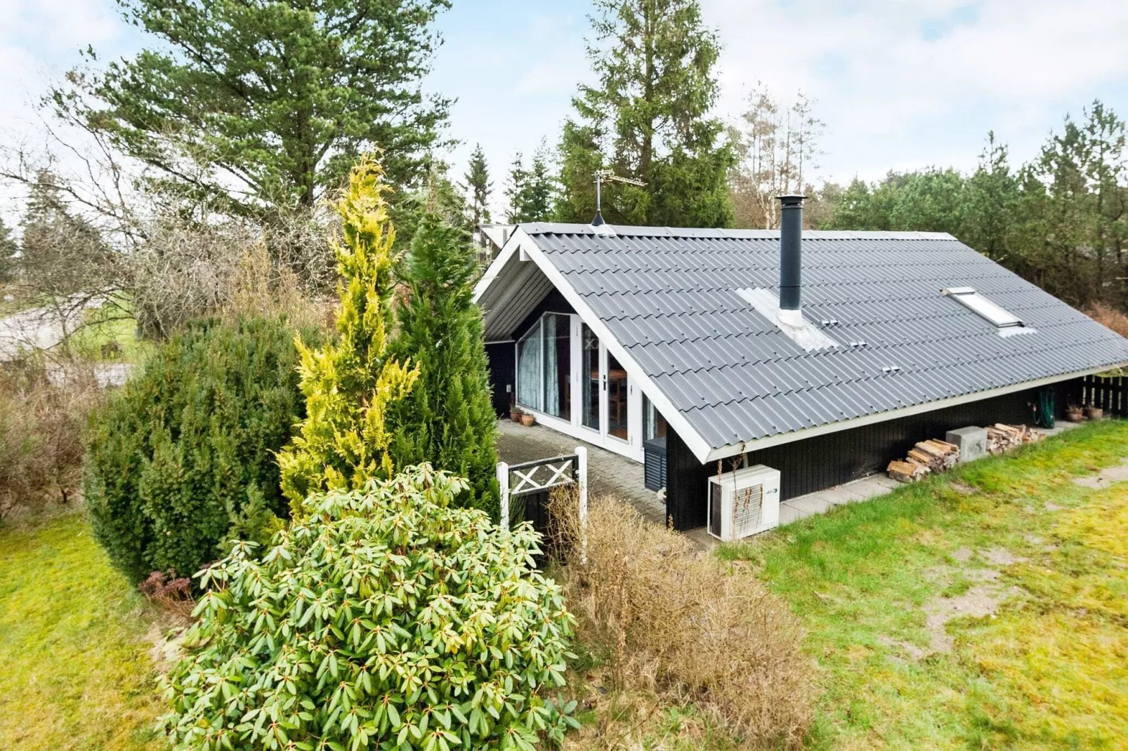 Maison de vacances pour 4 a Fårvang-By Traum