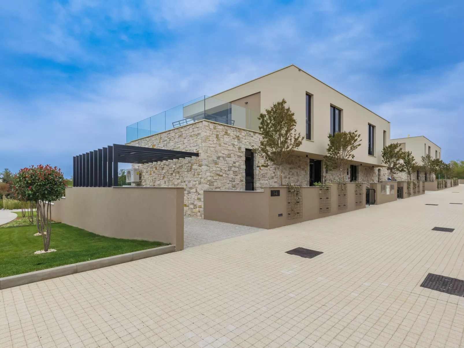 Semi-detached Villa Crveni vrh 1.2.3.-Outside