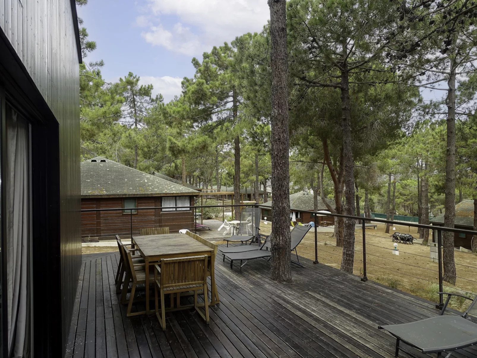 Villa en bois-Draußen