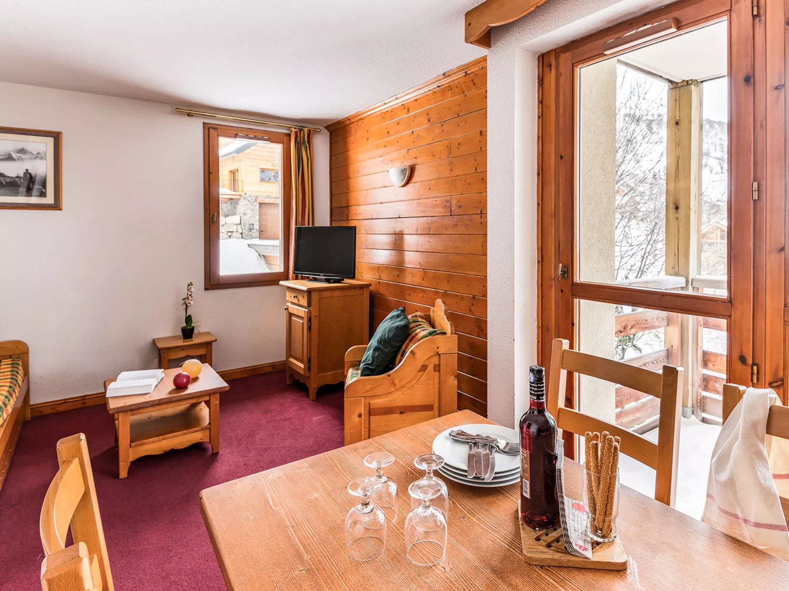 Les Chalets du Galibier-Drinnen