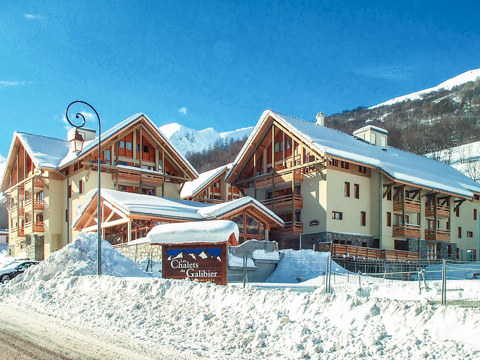 Les Chalets du Galibier-Draußen