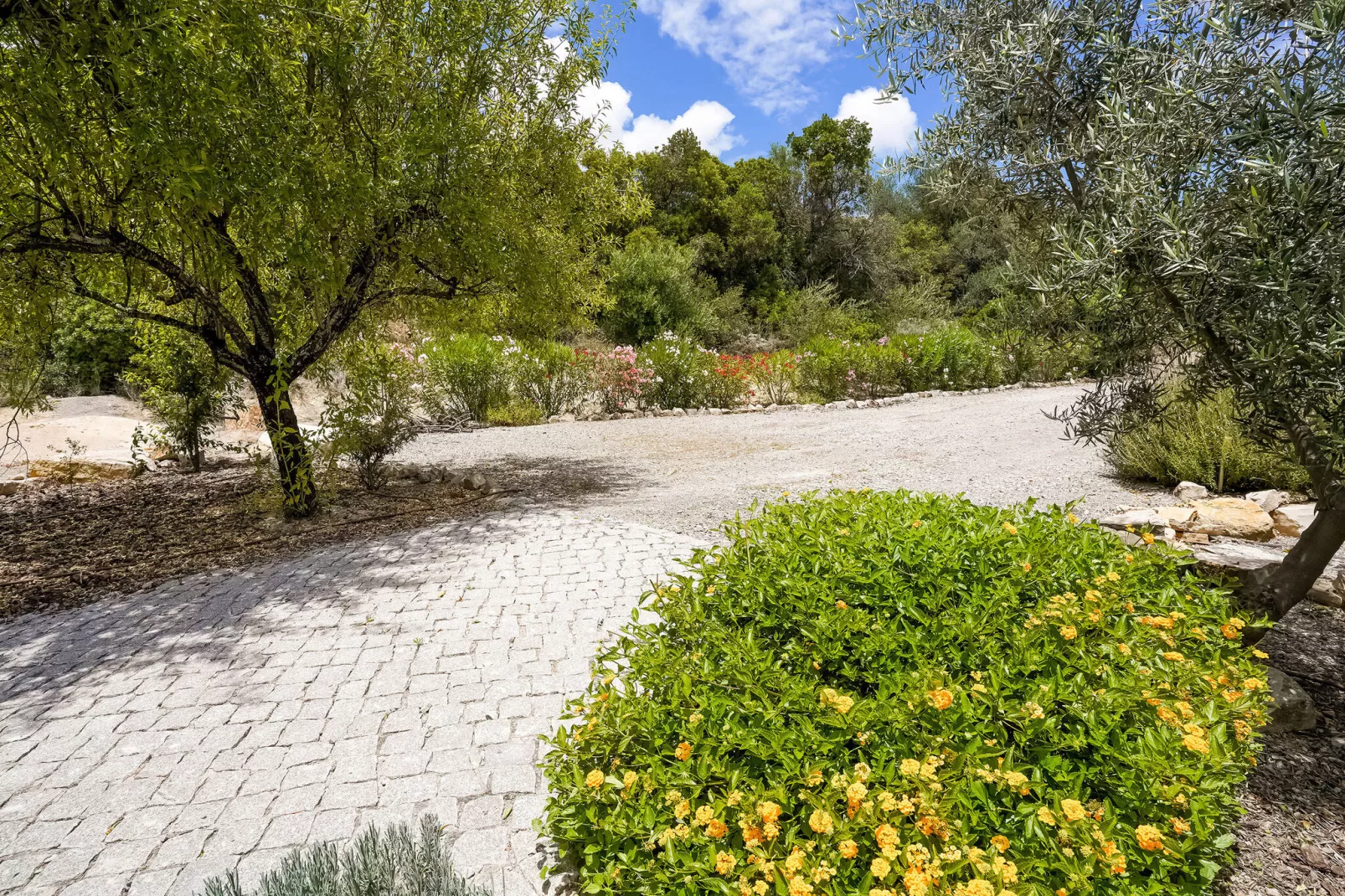 Villa Barrill-Gardens summer
