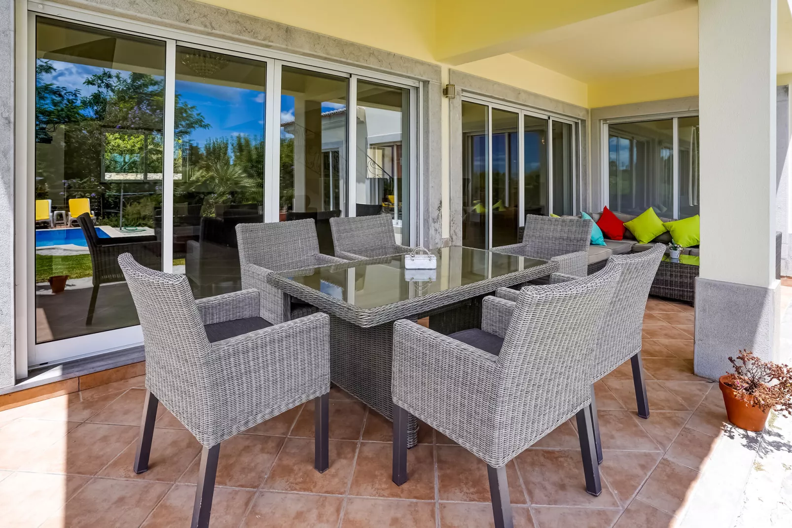 Villa Barrill-Terrace balcony