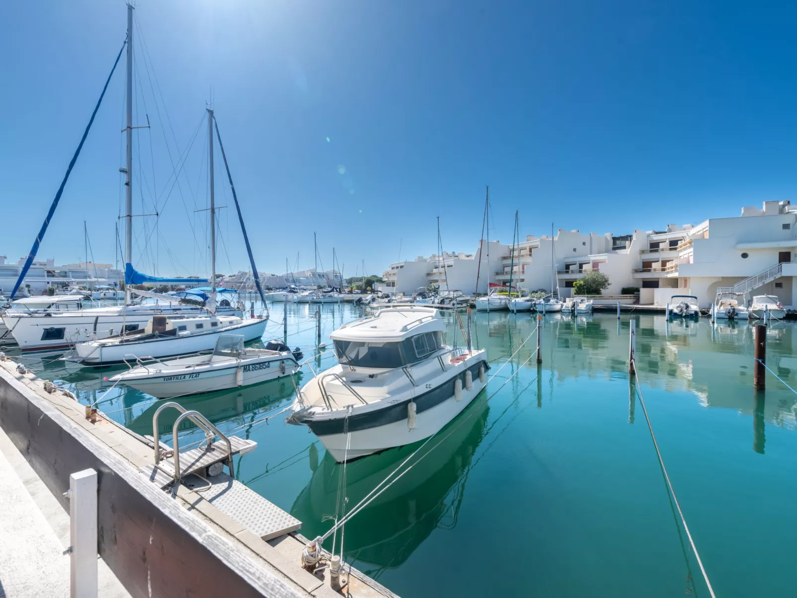 Les Marinas de la Plage I-Draußen