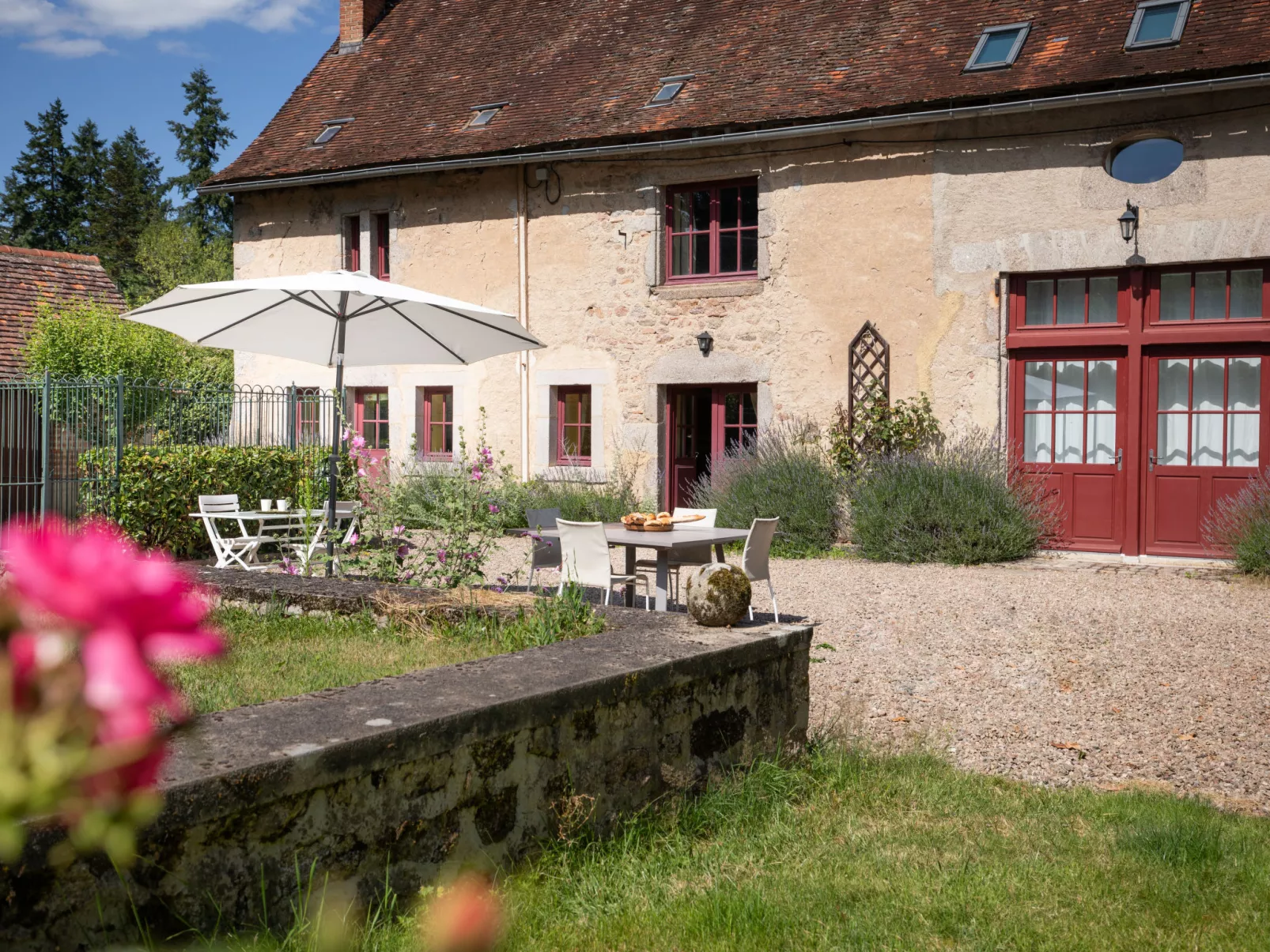 La Maison du Chateau-Draußen