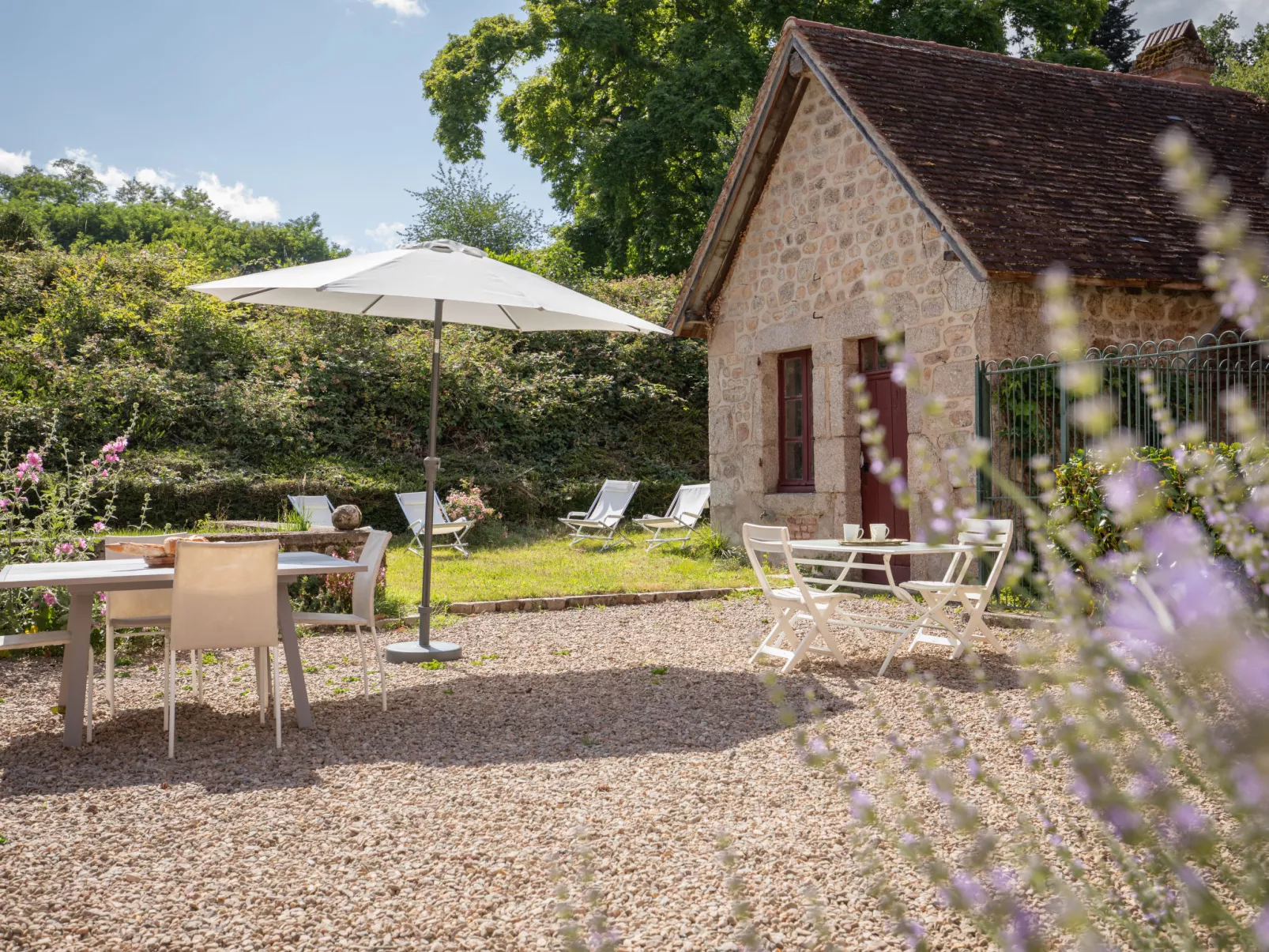 La Maison du Chateau-Draußen