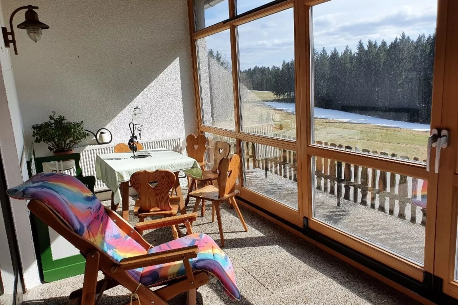 Haus Altmelon-Terrace balcony