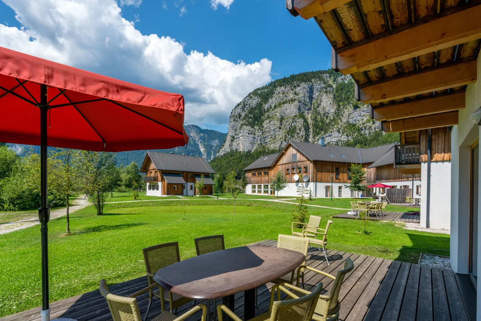 Luxery Salzkammergut Chalet D-Terrassenbalkon