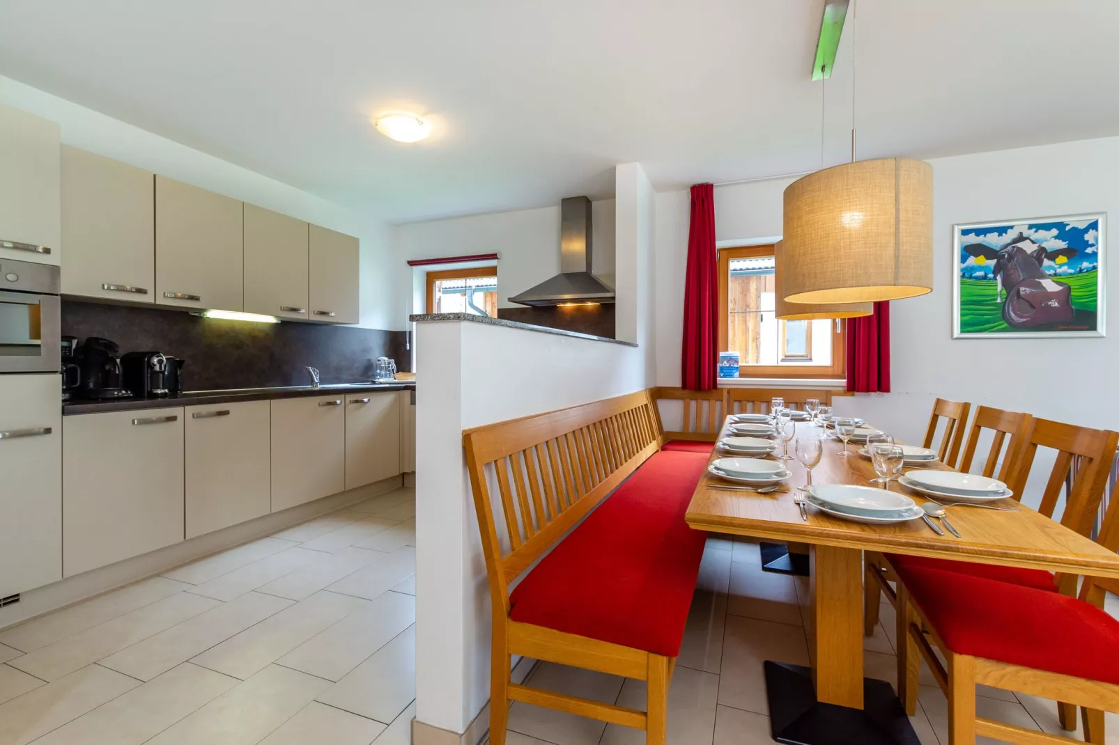 Luxery Salzkammergut Chalet E-Dining room