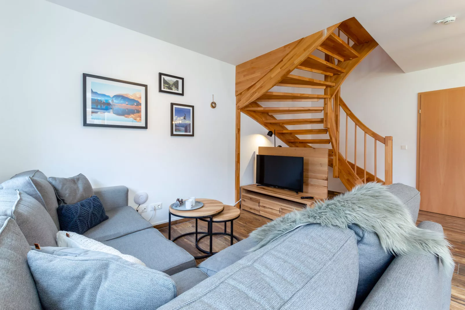 Luxery Salzkammergut Chalet G-Living room