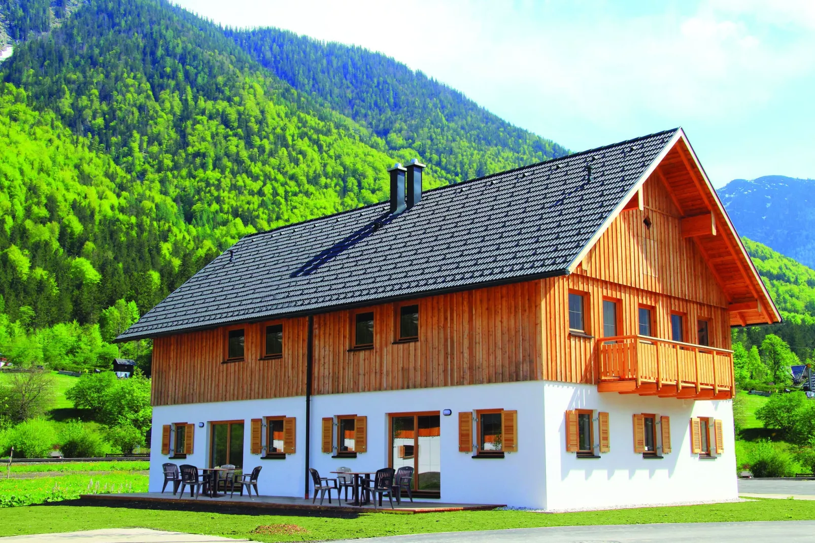 Luxery Salzkammergut Chalet H-Exterior summer