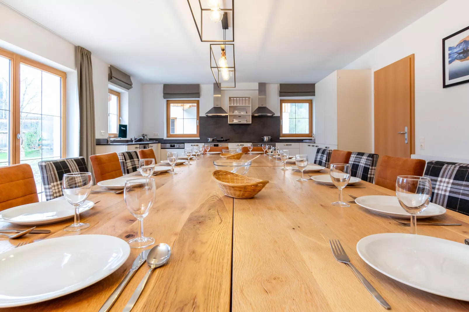 Luxery Salzkammergut Chalet H-Dining room