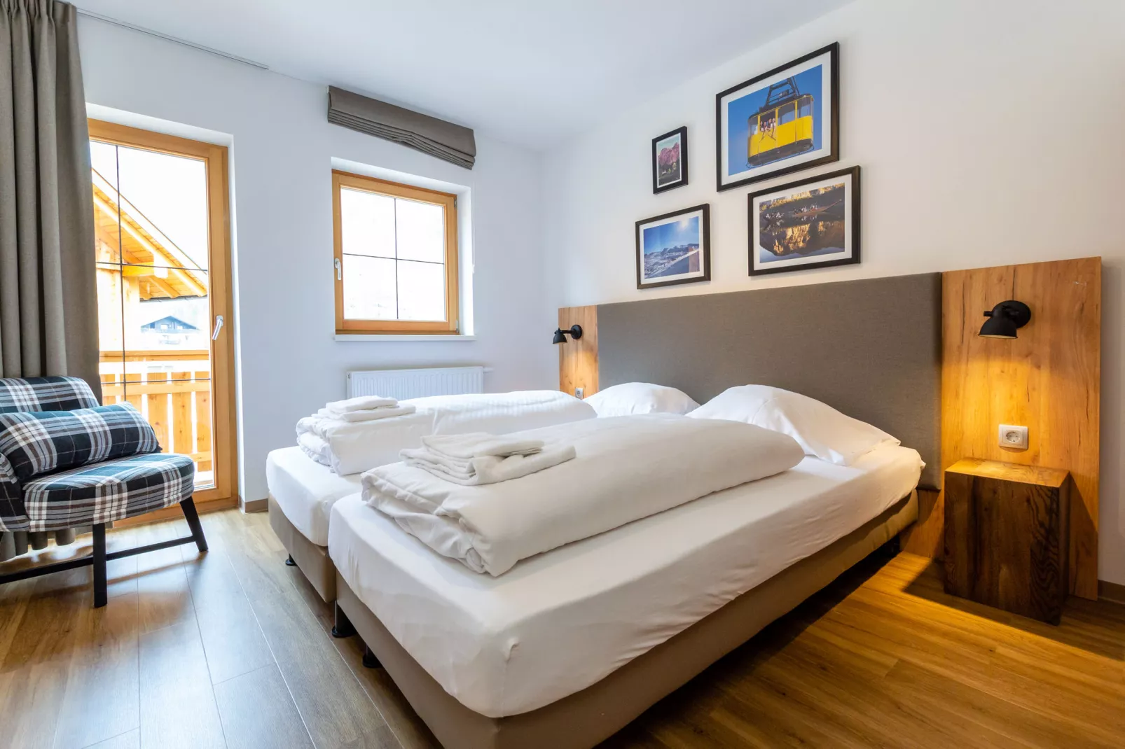 Luxery Salzkammergut Chalet H-Bedroom