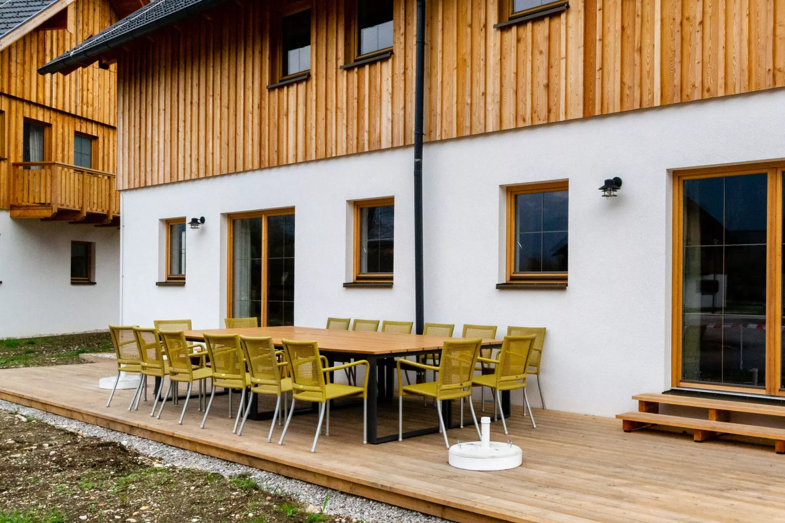 Luxery Salzkammergut Chalet H-Terrace balcony