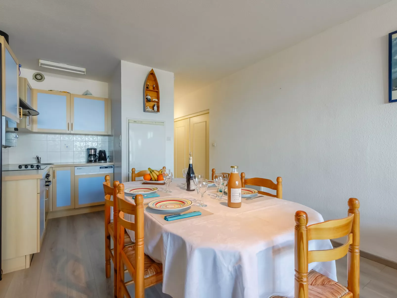 Vue Mer -Apt 2 pièces+alcove-5 pers.-Dedans