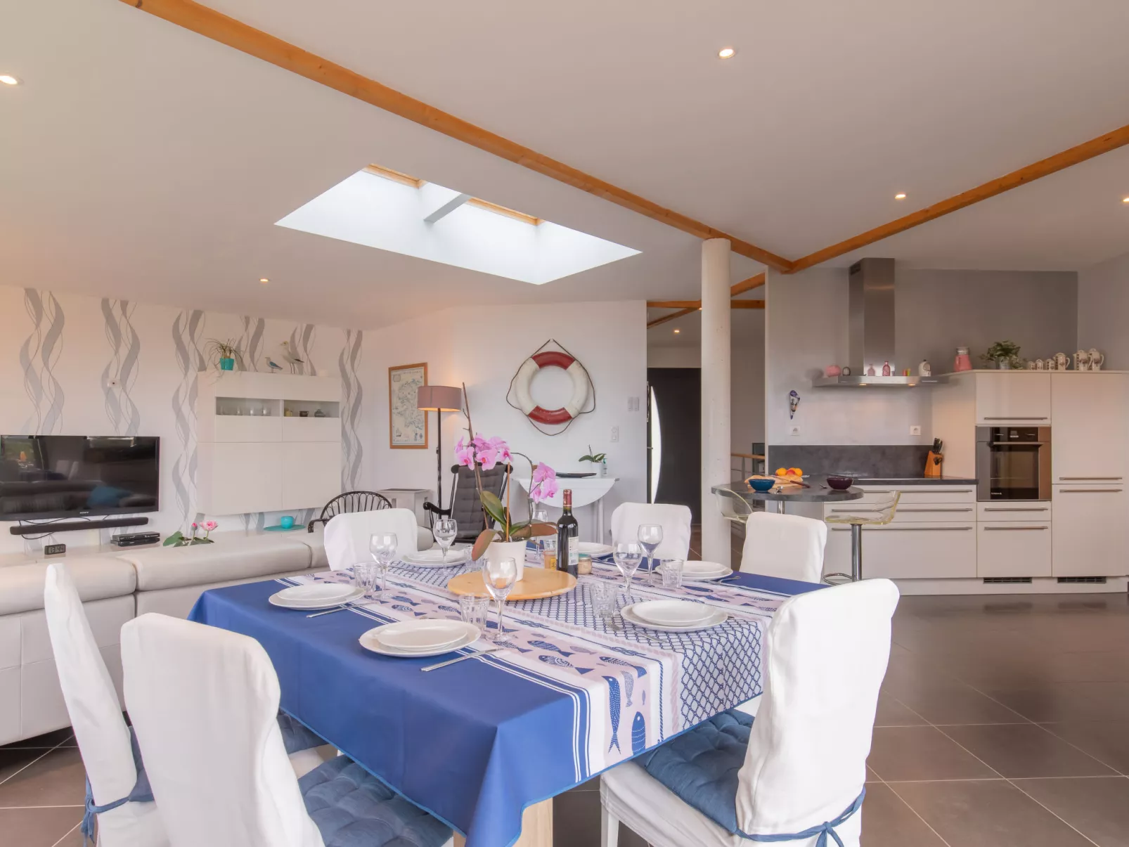Maison de Plain Pied - Vue Mer-Inside