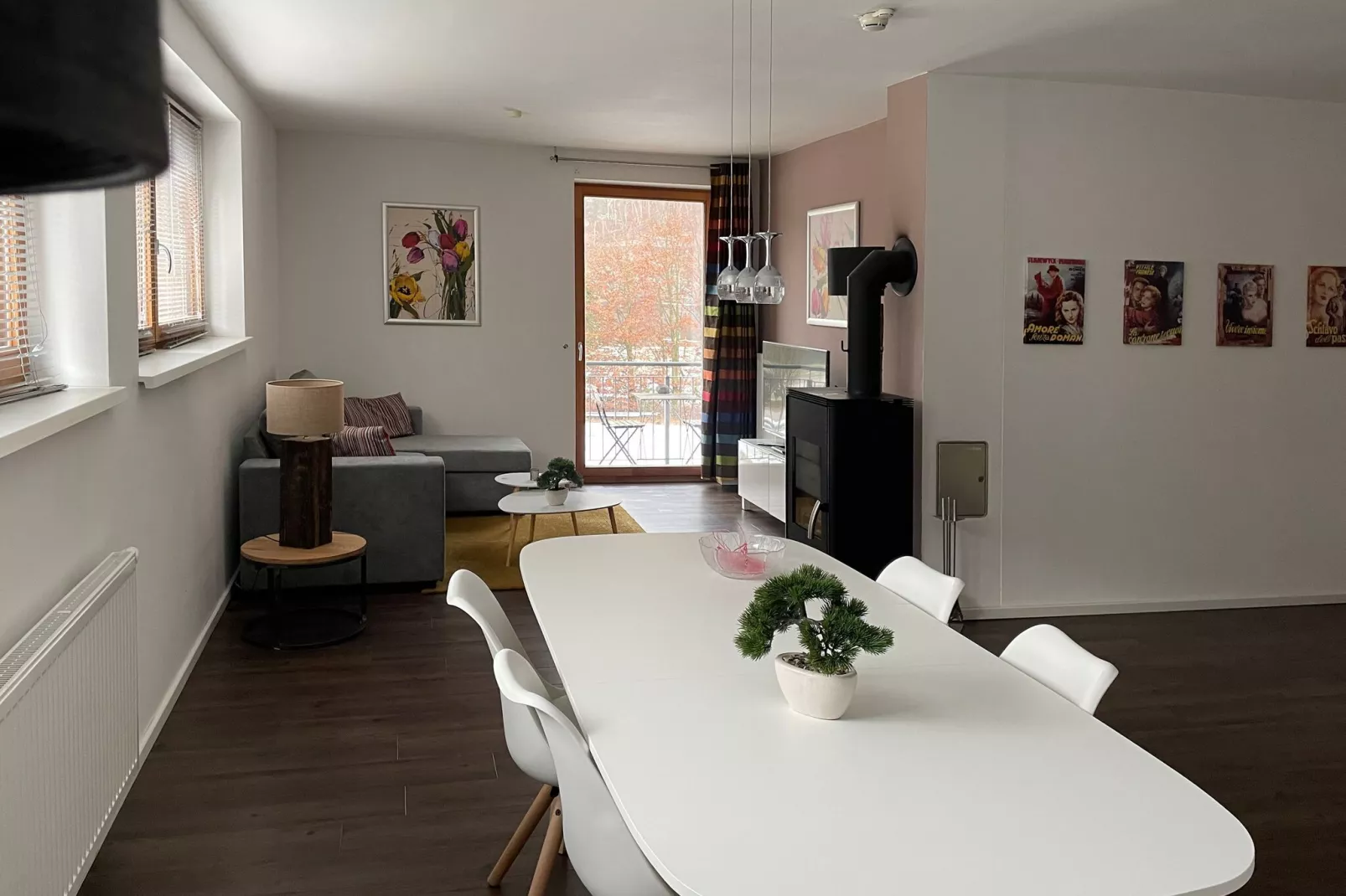 Luxery Salzkammergut Apartment A-Living room