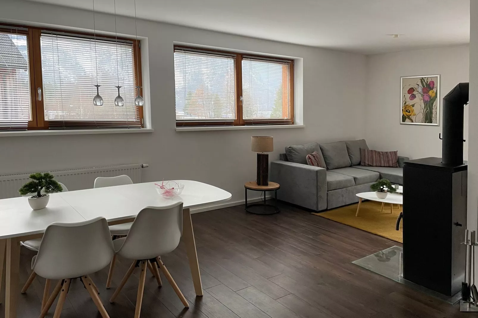 Luxery Salzkammergut Apartment A-Living room