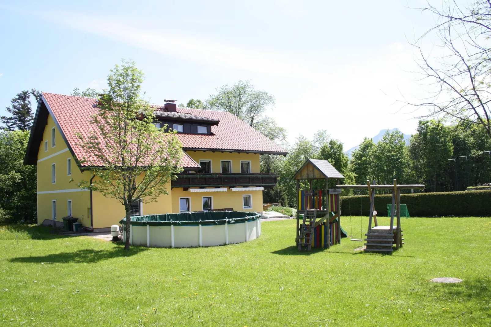 Ferienhaus Rieger-Garten Sommer