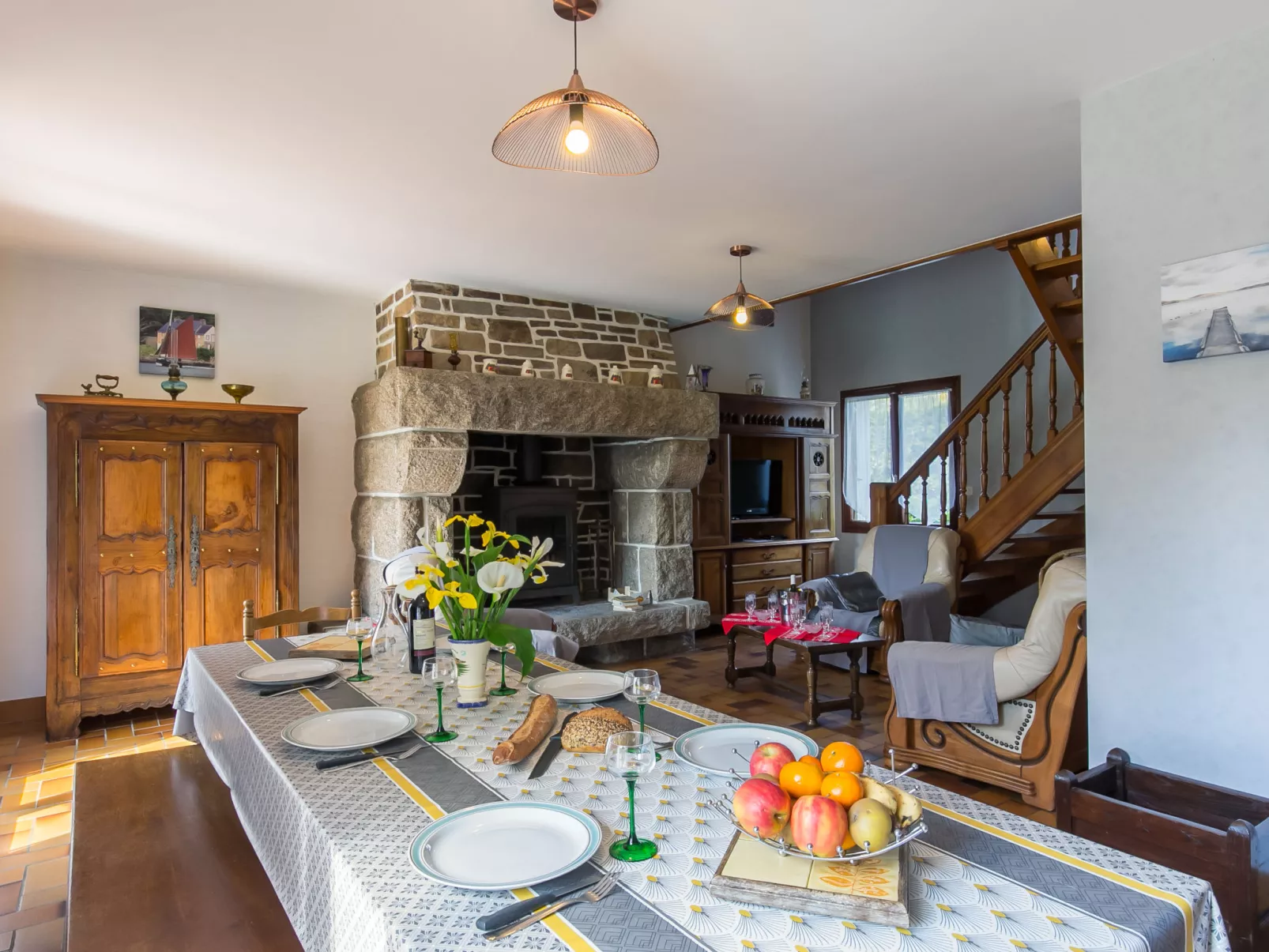 Villa Rocuet-Inside