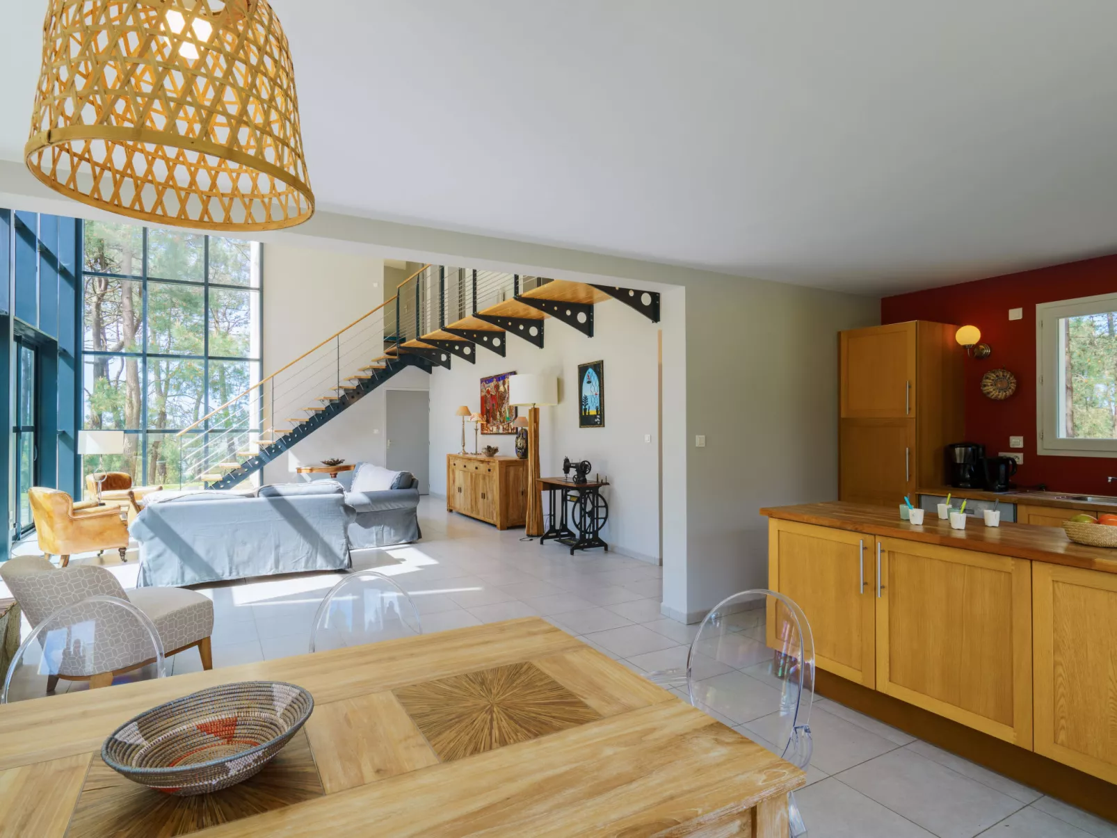 Maison du bois du Kador-Inside