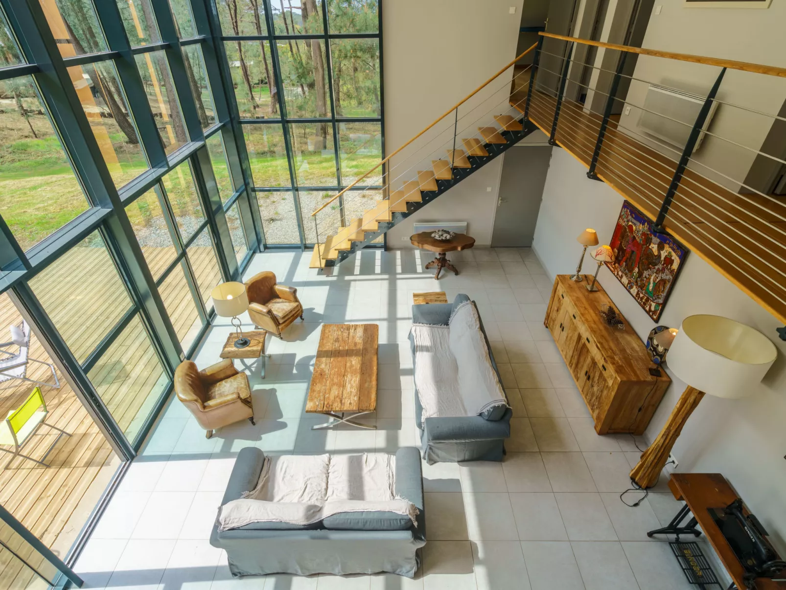 Maison du bois du Kador-Inside