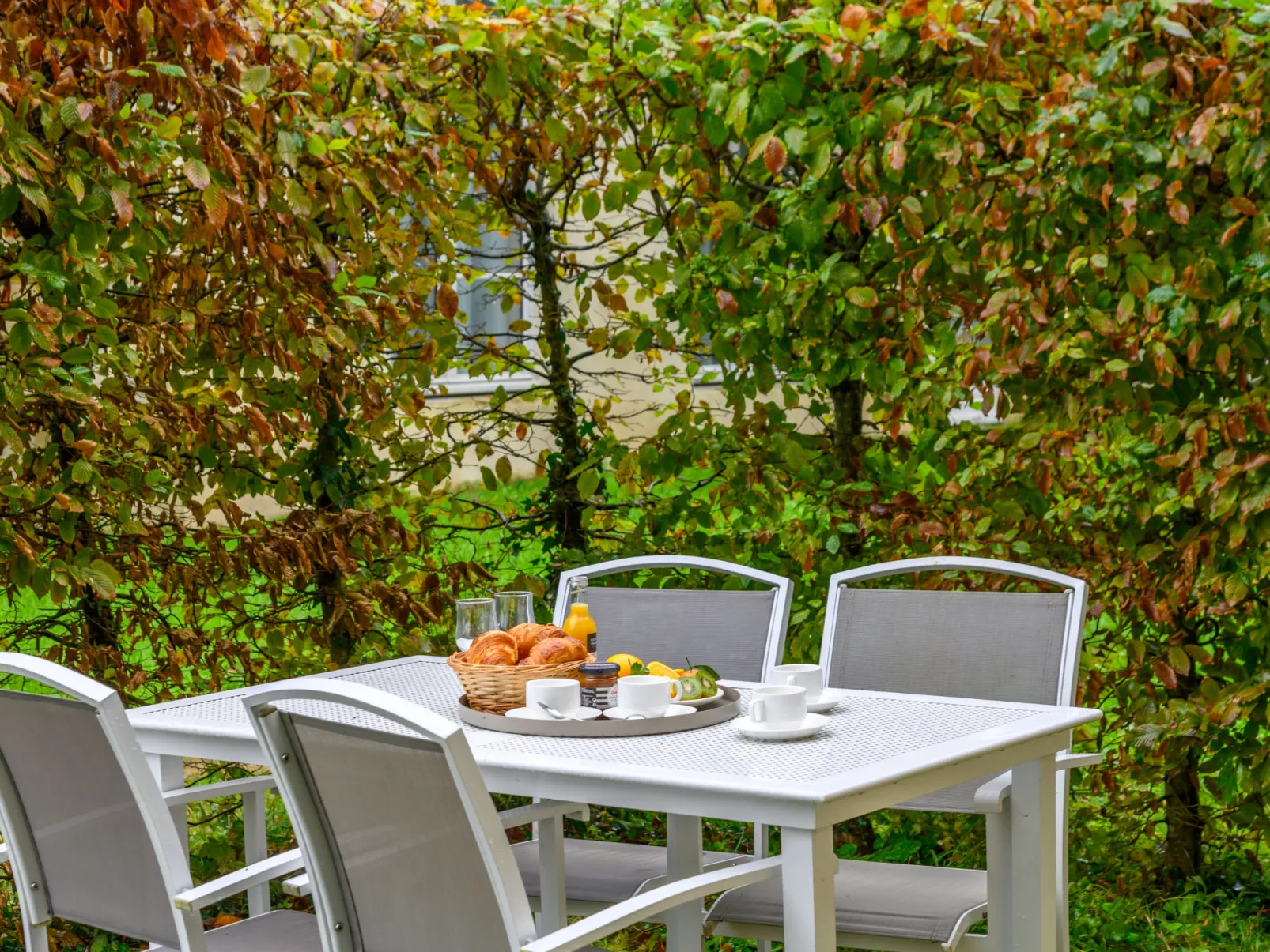 Château De Kergonano, dans l'Orangerie-Outside