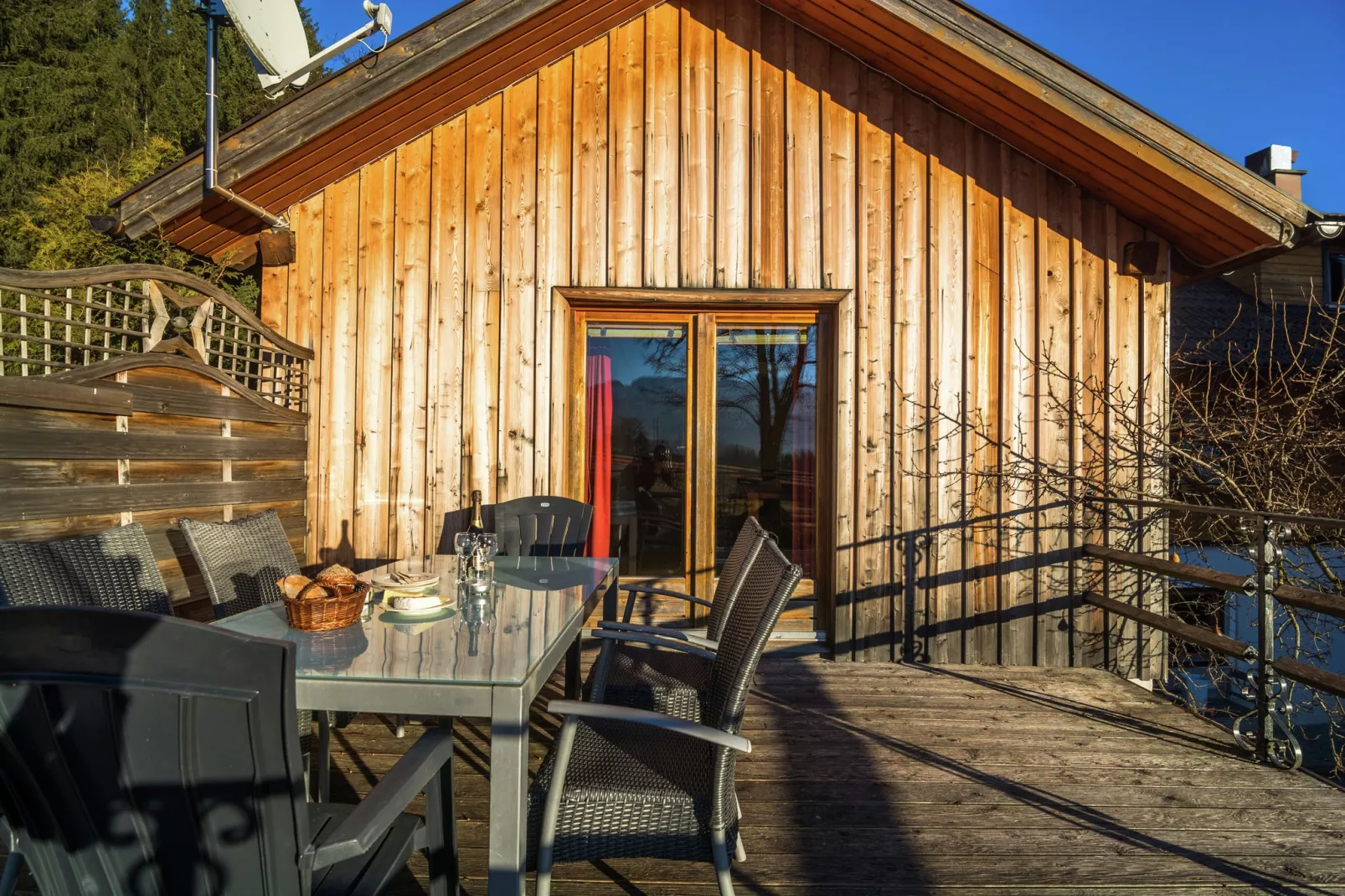 Chalet Mariapfarr-Terrassenbalkon
