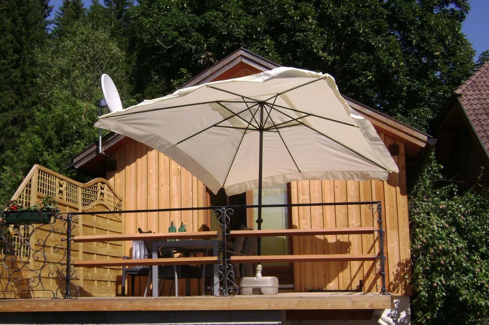 Chalet Mariapfarr-Terrassenbalkon