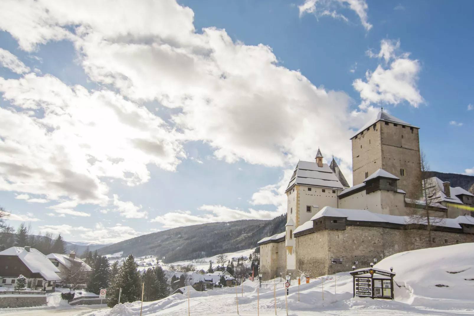 Chalet Mariapfarr-Gebiet Winter 5 km