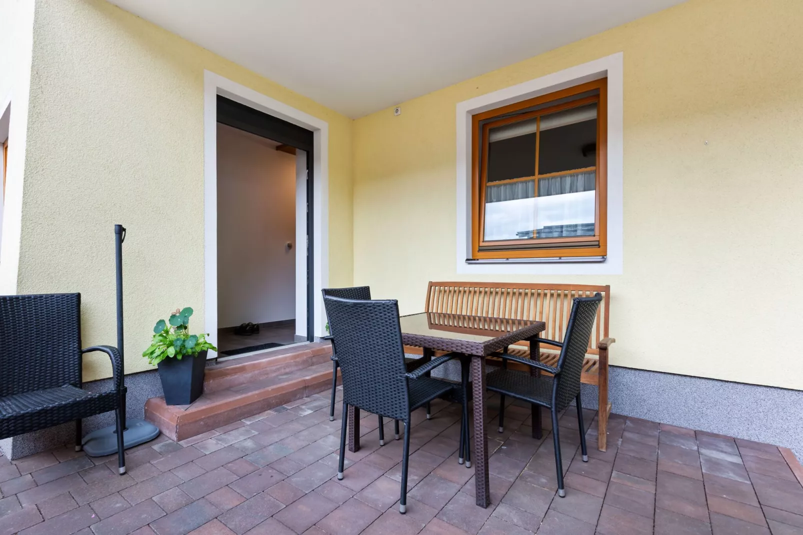 Ferienwohnung Haus Kreuzer-Balcon-terrasse