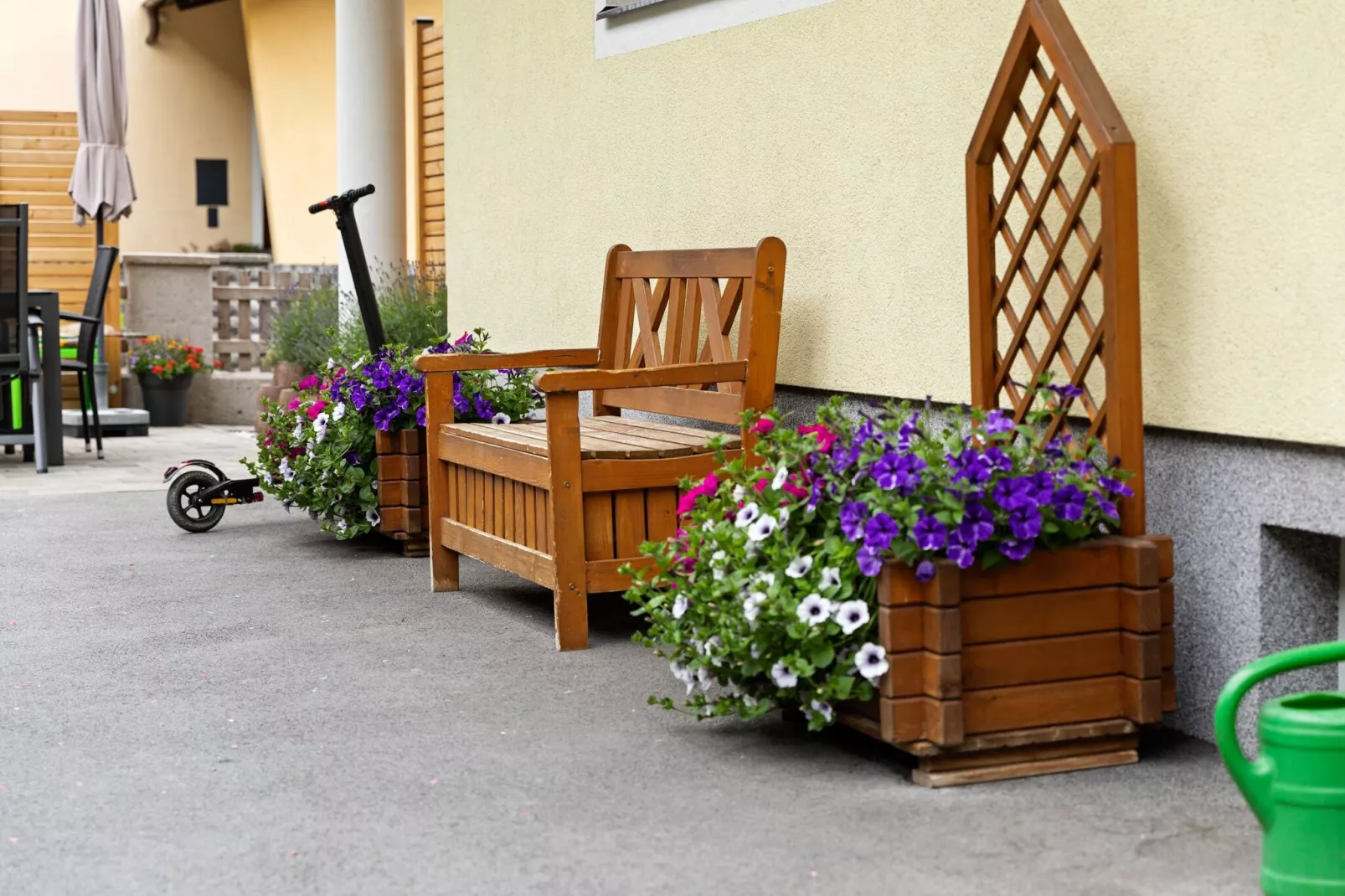 Ferienwohnung Haus Kreuzer-Balcon-terrasse
