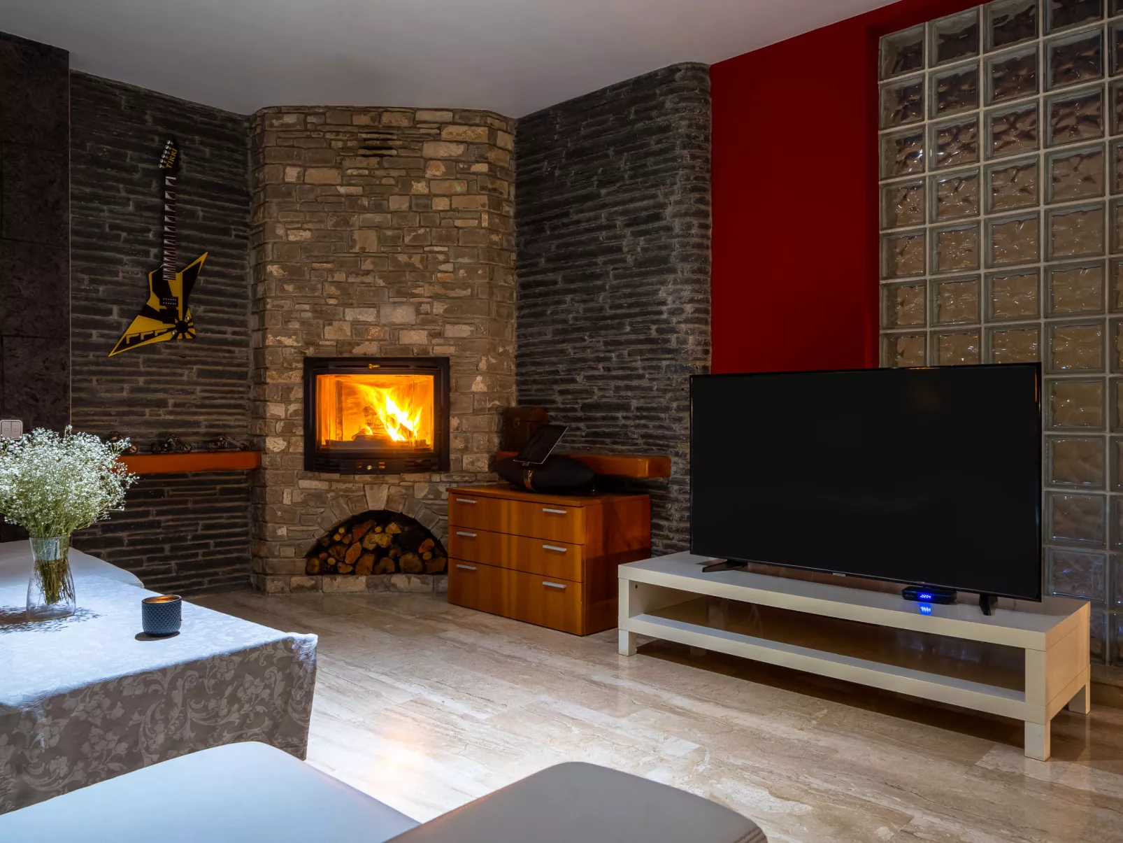 Villa Luxury Rock Tirri-Inside