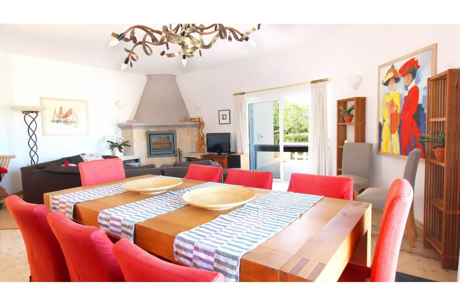 Casa Papoilas-Living room